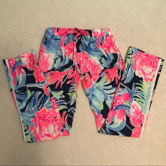 Lilly Pulitzer Madeira Pant High Tide Tropicolada - Picture 5 of 6